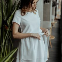 Sukienka Model T374/1 White – Tessita