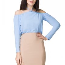 Bluzka model T199/2 Sky Blue – Tessita