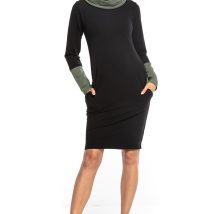 Sukienka Model T360/7 Black/Khaki – Tessita