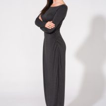 Sukienka Model T143 Dark Grey – Tessita