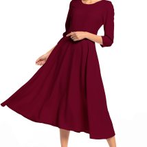 Sukienka Model T327/13 Burgund – Tessita