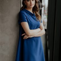 Sukienka Model T373/4 Navy – Tessita