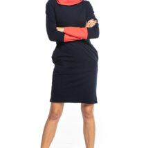 Sukienka Model T360/5 Navy/Coral – Tessita