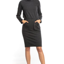 Sukienka Model T358/3 Dark Grey – Tessita