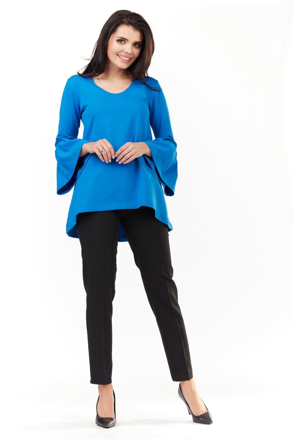 Bluzka Model M156 Blue - Infinite You - obrazek 4