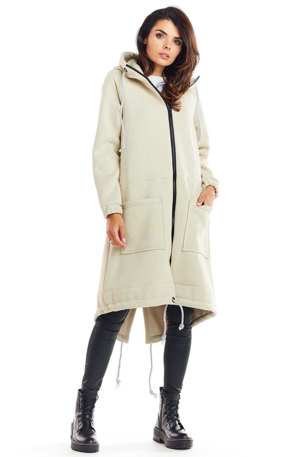 Bluza Damska Model M220 Beige - Infinite You - obrazek 3