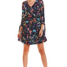 Sukienka Model M195 Flowers Navy – Infinite You