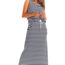 Spódnica Model M211 Paski Black – Infinite You