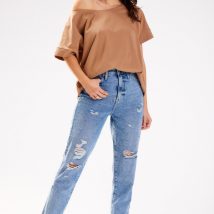 Bluzka Model M254 Beige – Infinite You