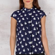Koszula Damska Model M061 Torebki Navy – Infinite You