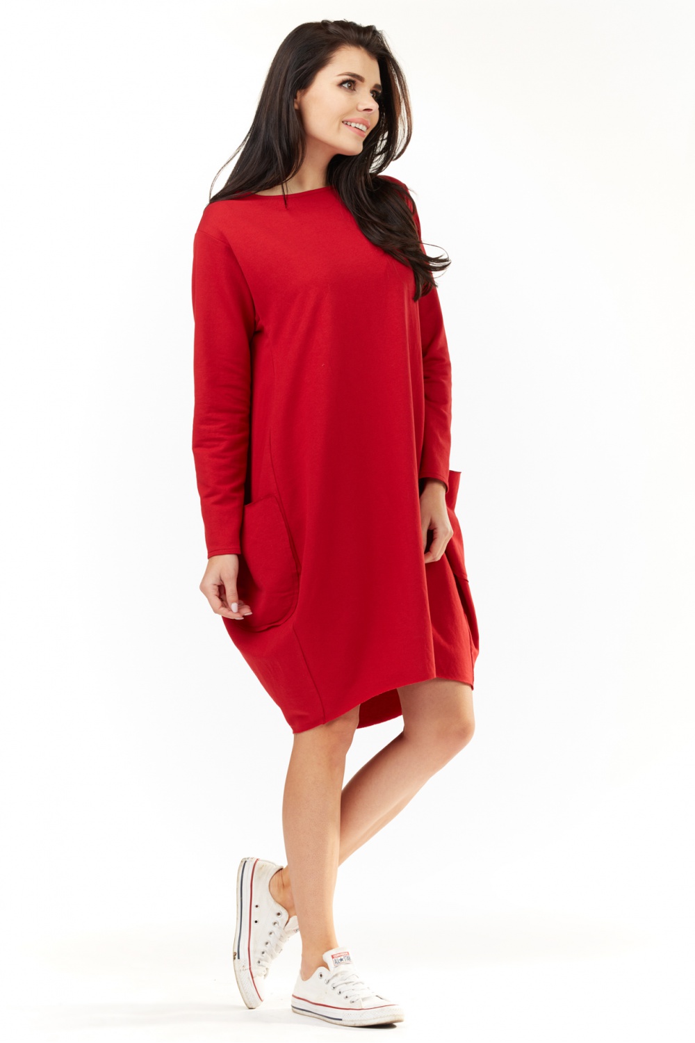 Sukienka Model M154 Red - Infinite You - obrazek 3