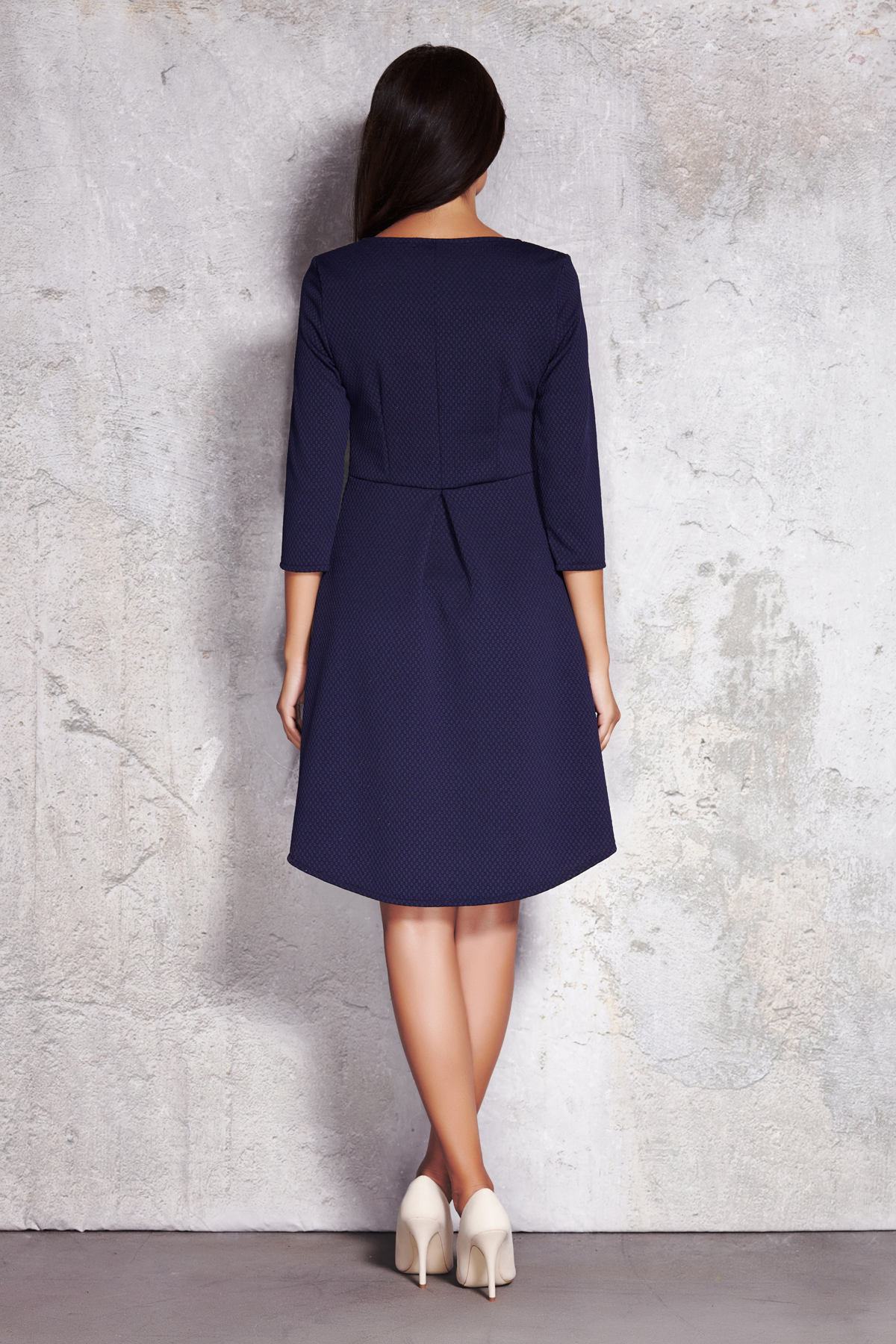 Sukienka Model M024 Navy - Infinite You - obrazek 3