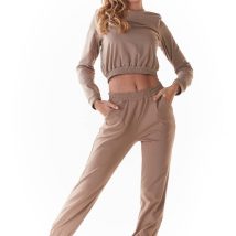 Spodnie Dresowe Model M236 Beige – Infinite You