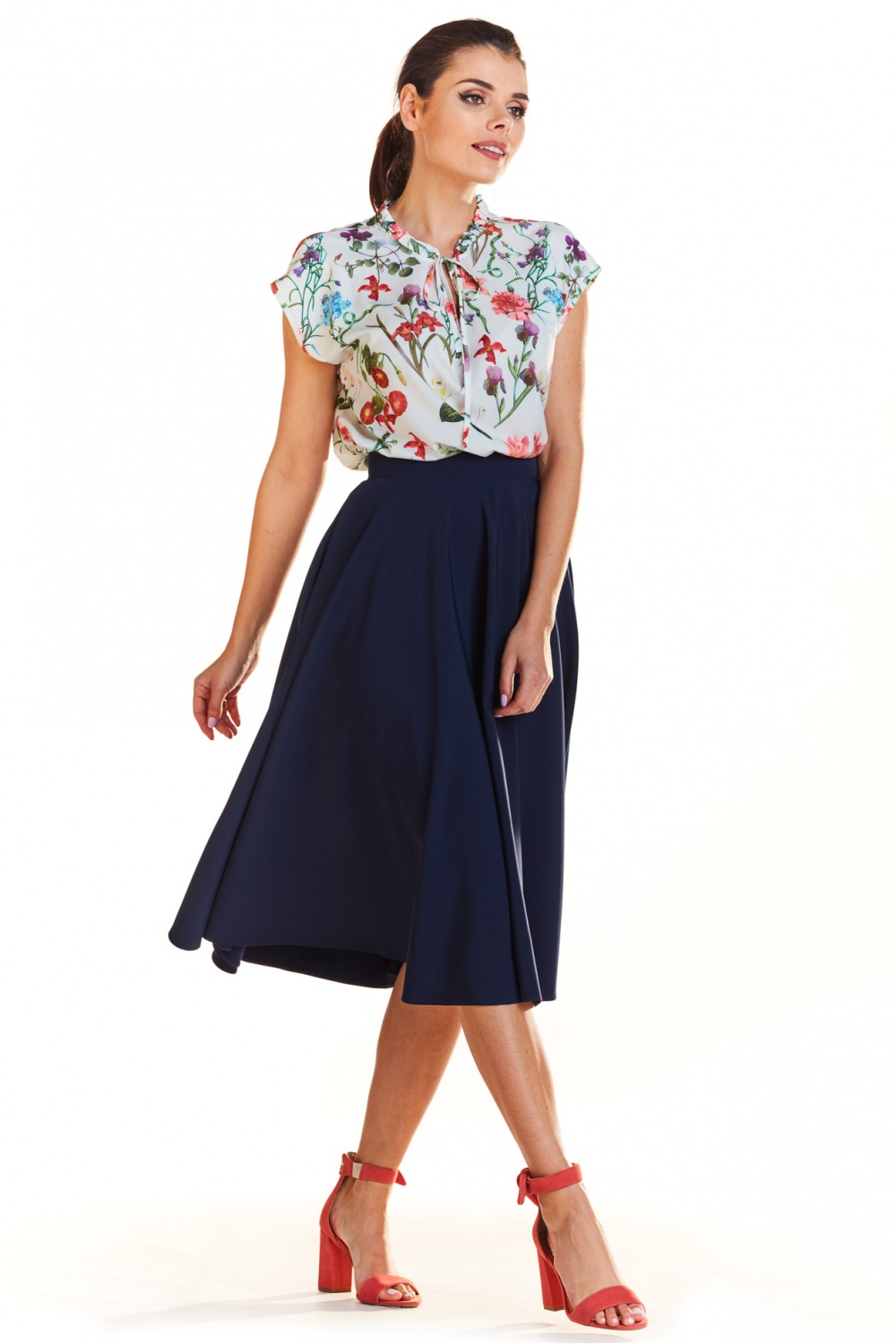 Spódnica Model M190 Navy - Infinite You - obrazek 5