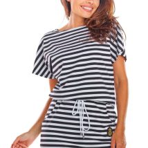 Sukienka Model M207 Paski Black – Infinite You