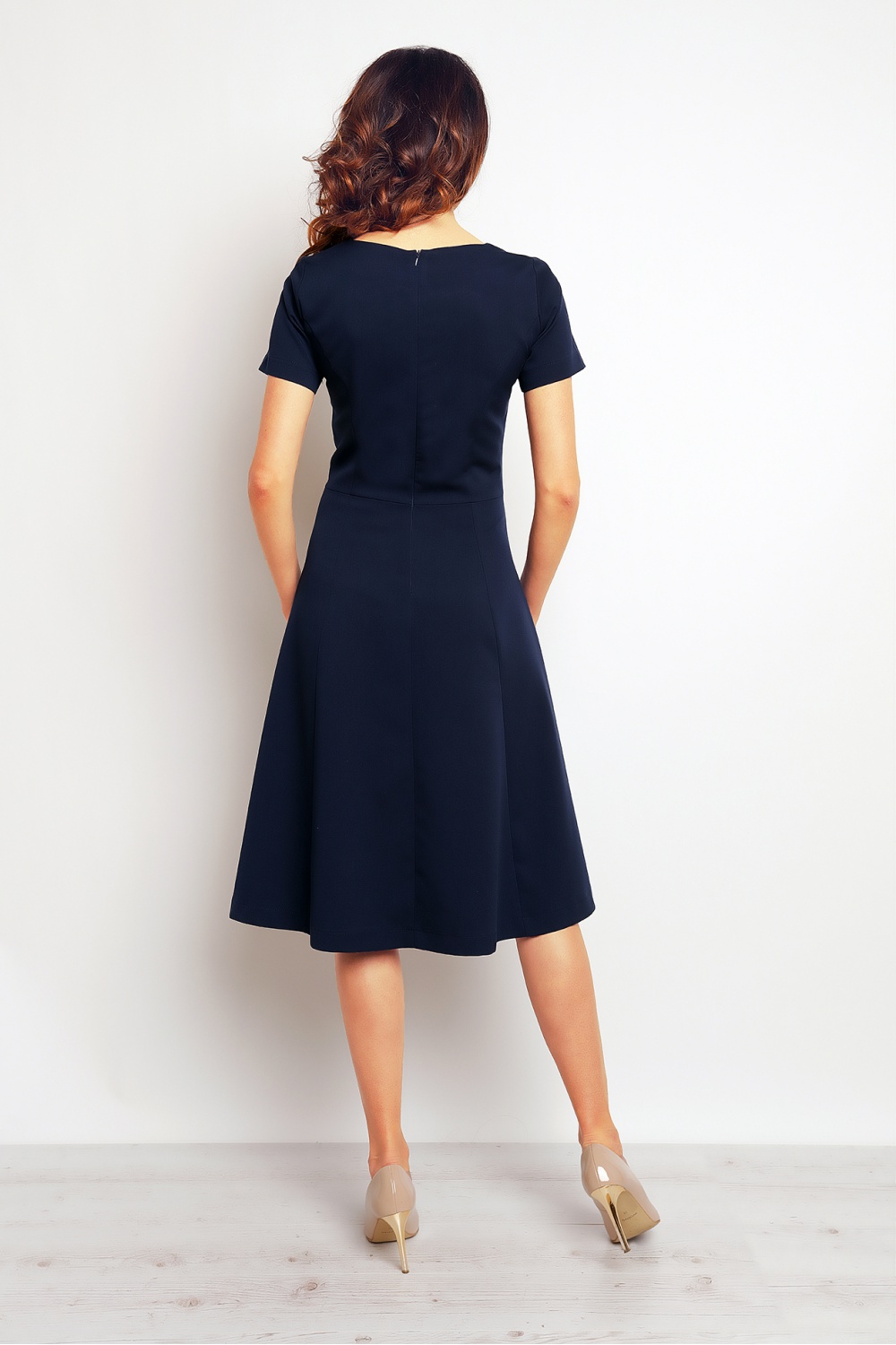 Sukienka Model M095 Navy - Infinite You - obrazek 4