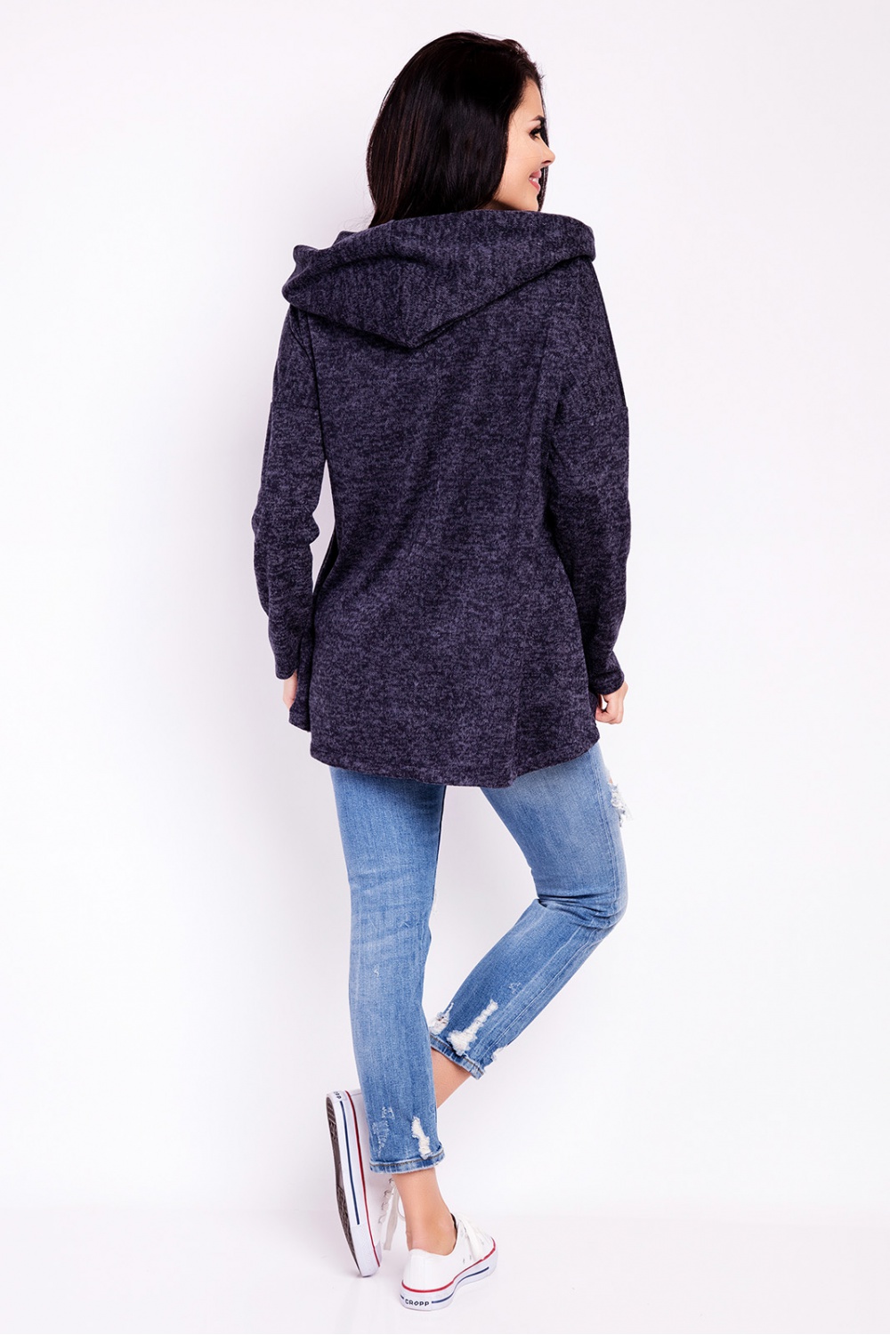 Bluza Damska Model M119 Navy - Infinite You - obrazek 4