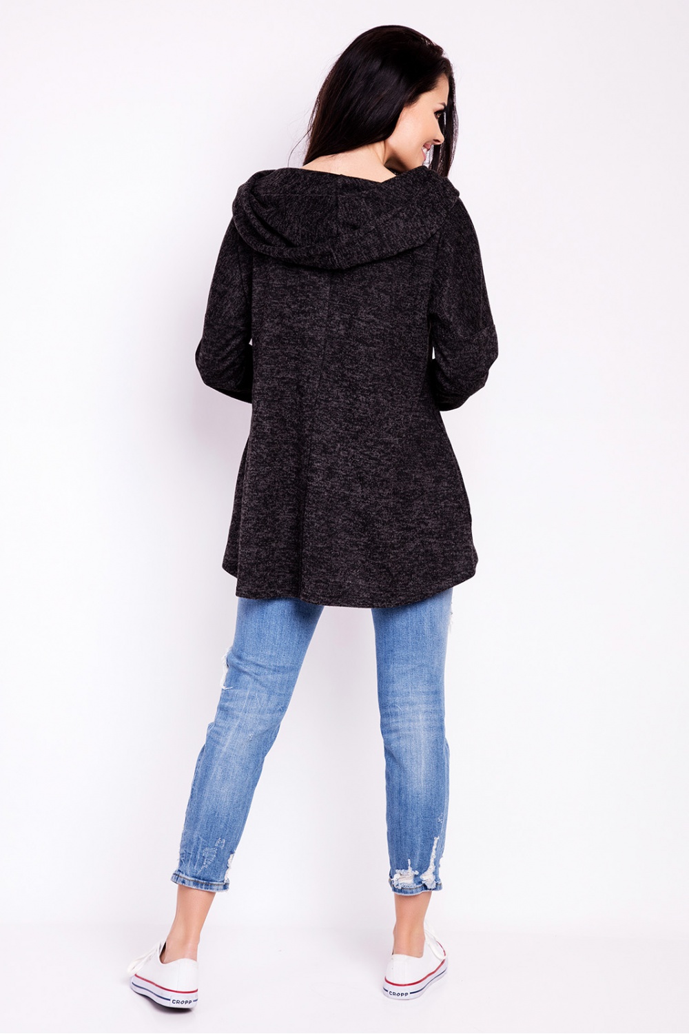 Bluza Damska Model M119 Grafit - Infinite You - obrazek 4