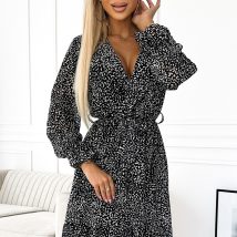 Sukienka Model 506-1 Black/White – Numoco