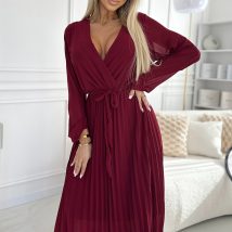 Sukienka Model 537-1 Bordo – Numoco