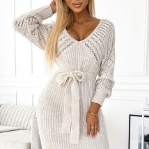 Sukienka Model 507-1 Beige – Numoco