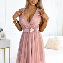 Sukienka Model 523-1 Dirty Pink – Numoco