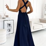 Sukienka Model 509-1 Navy - Numoco - obrazek 3