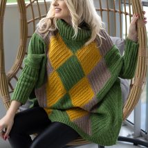 Sweter Damski Model 30088 Green – PeeKaBoo
