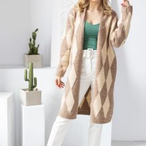 Sweter Kardigan Model 30092 Cappuccino – PeeKaBoo