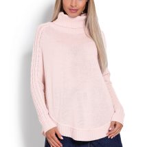 Sweter Ponczo Model 70009 Powder Pink – PeeKaBoo