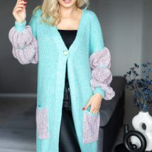 Sweter Kardigan Model 30086 Seledyn – PeeKaBoo