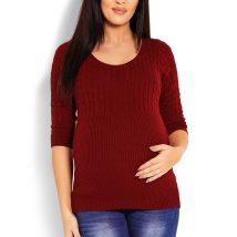 Sweter Damski Model 70008C Bordo – PeeKaBoo