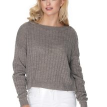 Sweter Damski Model 70022 Cappuccino – PeeKaBoo