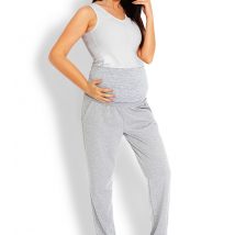 Spodnie Ciążowe Model 1276 Grey – PeeKaBoo