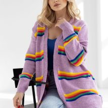 Sweter Kardigan Model 30090 Lila – PeeKaBoo