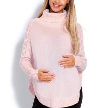 Sweter Ponczo Model 70009C Powder Pink – PeeKaBoo
