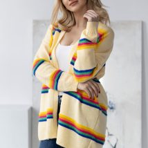 Sweter Kardigan Model 30090 Light Yellow – PeeKaBoo