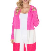 Sweter Kardigan Model 30069 Pink/Fuksja – PeeKaBoo