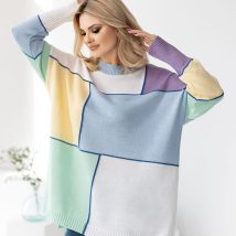 Sweter Damski Model 30089 Błękit – PeeKaBoo