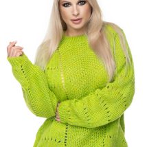 Sweter Damski Model 30059 Limonka – PeeKaBoo