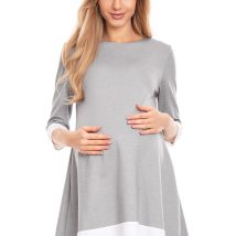 Sukienka Ciążowa Model 0125 Grey – PeeKaBoo