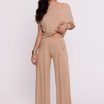 Spodnie Damskie Model B289 Cappuccino – BeWear