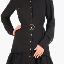 Sukienka Model Paloma Pasek Black – Jersa