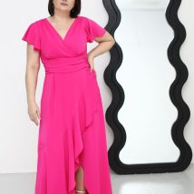 Sukienka Model Soe Fuksja – Jersa