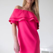 Sukienka Model Sandra Coral – Jersa