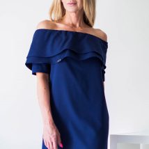 Sukienka Model Sandra Navy – Jersa