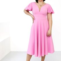 Sukienka Model Elisse Truskawka – Jersa