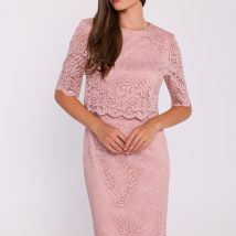 Sukienka Model S379 Powder Pink – Stylove