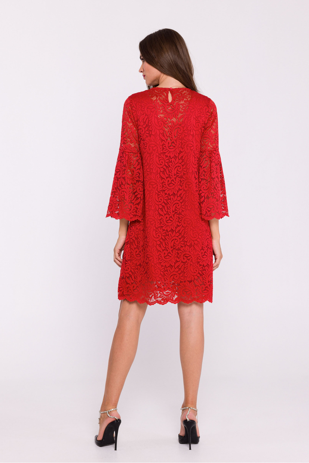 Sukienka Model S380 Red - Stylove - obrazek 4