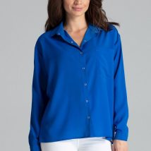 Koszula Damska Model L059 Szafir – Lenitif